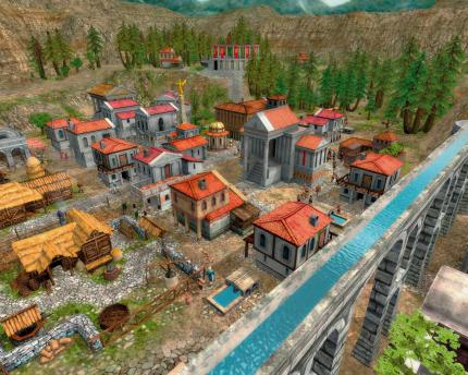 Wer es schafft, alle Bedürfnisse seiner Einwohner zu befriedigen, darf zur Belohnung Monumente bauen.