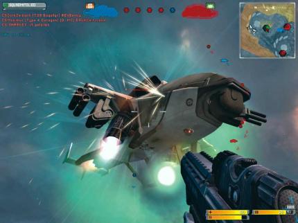 Im Gegensatz zu Battlefield 2 lassen sich die Senkrechtstarter kinderleicht mit Tastatur und Maus steuern.