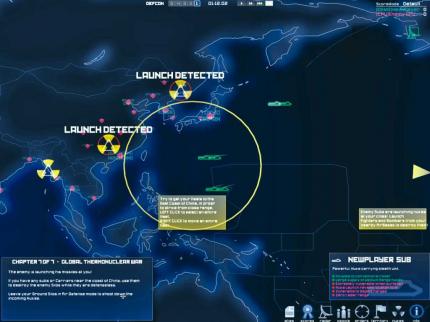 Der Gegner greift massiv mit Cruise-Missiles an.