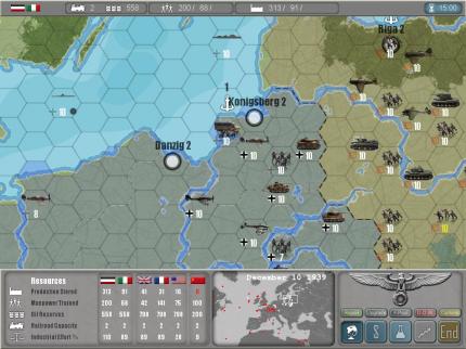 Patch 1.04 für Commander - Europe at War