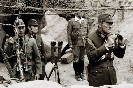 Die Japaner standen auf Iwo Jima einer amerikanischen Übermacht gegenüber. 