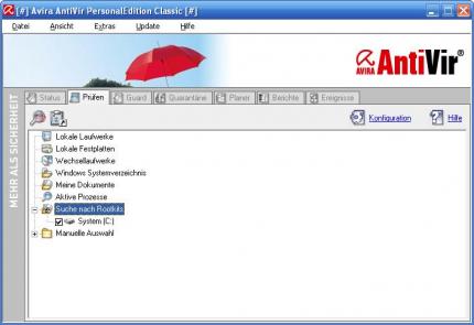 Avira Antivir Personal Edition (Bild: PCGH)