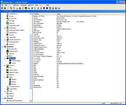 Download: System Information for Windows (SIW) 2008-09-03