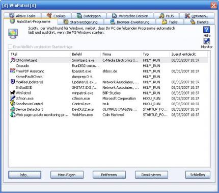 PCGH-Download: Winpatrol Bild: PCGH
