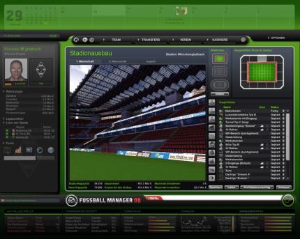 Demo zu Fußball Manager 08 steht zum Download bereit