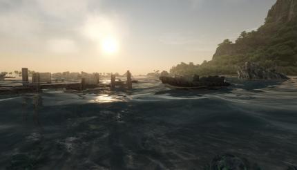 Neues Strandmaterial zu Crysis gesichtet