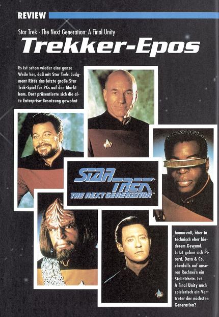 Star Trek: The Next Generation - A Final Unity im Klassik-Test