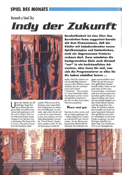 Beneath a Steel Sky im Klassik-Test (1)