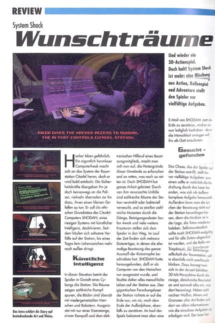 System Shock im Klassik-Test