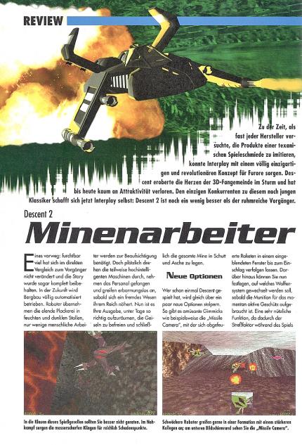 Descent 2 im Klassik-Test