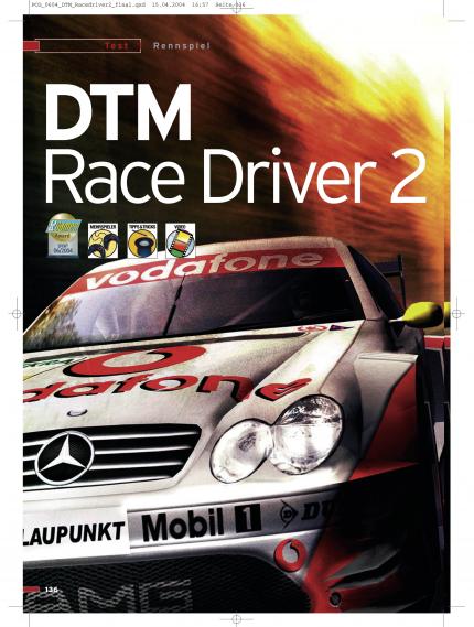 DTM Race Driver 2 im Klassik-Test