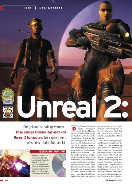 Unreal 2: The Awakening im Klassik-Test