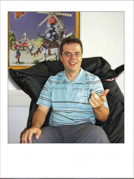 Volker Wertich, der geistige Vater der Siedler.