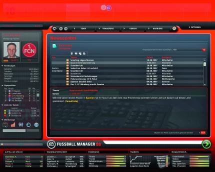 Allgemeine Tipps zum Fußball Manager 08: So k(l)icken Sie sich an die Tabellenspitze!