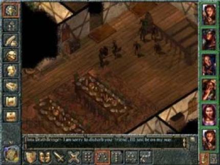 So sah seinerzeit Baldur's Gate aus.