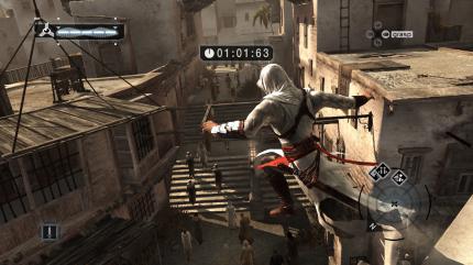 Klettern mit dem Ein-Button-System: eine der Innovationen von Assassin's Creed.