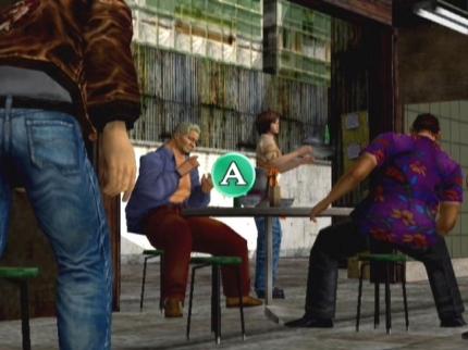 Ein Quick Time Event in Shenmue 2.