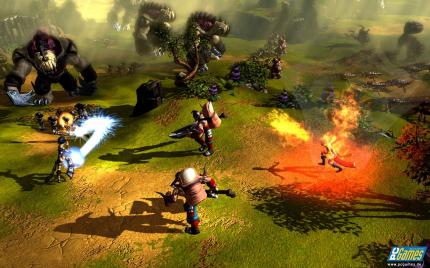 Neu in den Saturn-Charts: Battleforge auf Rang 3.