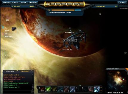 Browserspiel des Tages: Warpfire