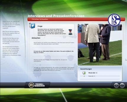 Ran ans runde Leder! Der PC Games-Test zu Fußball Manager 09