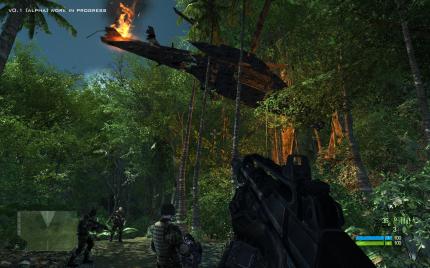 In Predator: Heat of the Jungle für den Next-Gen Shooter Crysis landen Sie unfreiwillig im Dschungel.