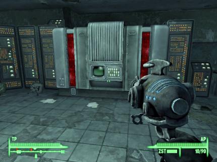 Sie müssen für Moira die Prozessorvorrichtung in den RobCo-Zentralrechner einbauen.