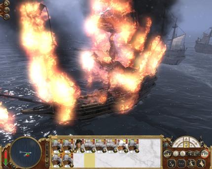Löschen Sie Brände an Bord, bevor Ihre Schiffe in Flammen aufgehen.