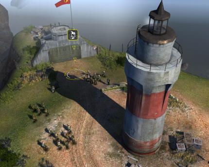 Lokale Wahrzeichen wie der Leuchtturm von Helgoland geben Ihnen in Cold War ein wenig das Gefühl, für das eigene Land zu kämpfen. Das motiviert!