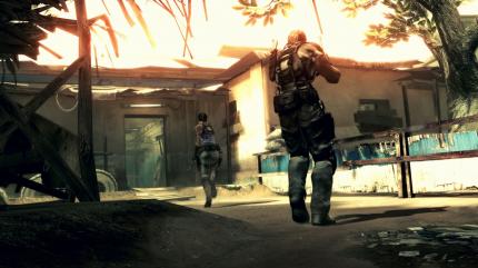 Screenshot aus der PC-Version von Resident Evil 5 (kein Zusammenhang mit Komplettlösung). (9)