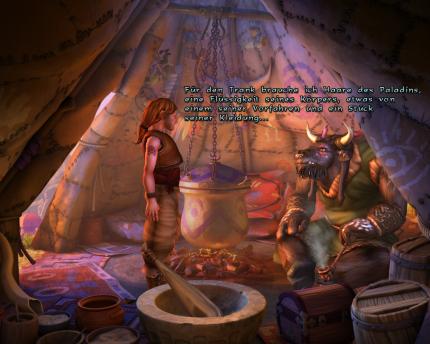 The Book of Unwritten Tales-Lösung Kapitel 4.1