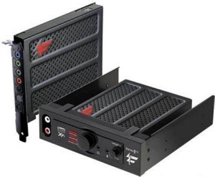 Platz 05: Creative Sound Blaster X-Fi Titanium Fatal1ty Champion Series retail, PCIe
