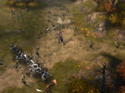 Diablo 3-Bestiarium: Unote Skelette greifen immer in größeren Gruppen an.