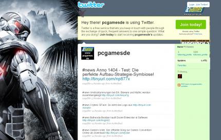 PC Games auf Twitter