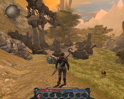 Divinity 2 - Lösung, weiterführender Screenshot: Die Ruine.