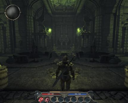 Divinity 2 - Lösung, weiterführender Screenshot: Das Spiegelrätsel.