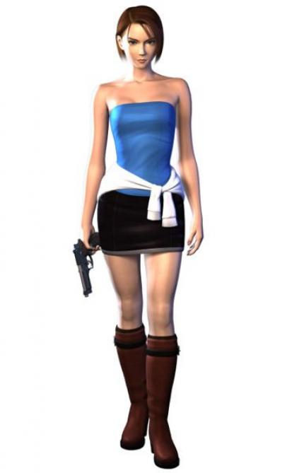 Jill Valentine aus Resident Evil 3 (1999) als Render-Artwork (3)