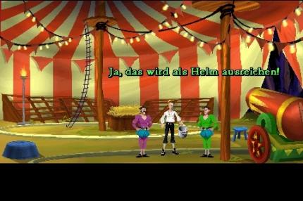 Auch auf dem iPhone glänzt The Secret of Monkey Island: Special Edition mit neuer Grafik und Sprachausgabe.