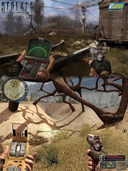 Stalker: Clear Sky und Call of Pripyat im Grafikvergleich: Den unteren Call of Pripyat-Screenshot bekommen Sie in unserer Galerie auch in der vollen Auflösung zu Gesicht.
