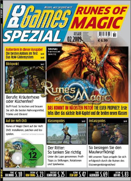 Das zweite Runes of Magic Sonderheft von PC Games.