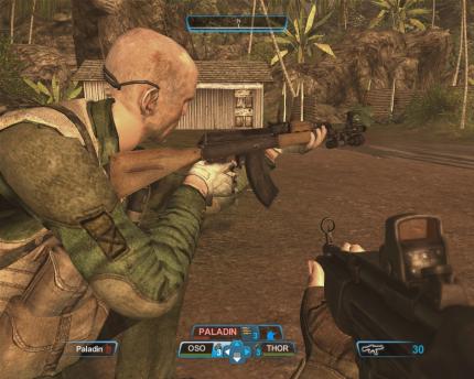 In Raven Squad gibt es sowohl ein Ego-Shooter als auch eine Strategie-Ansicht.