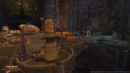 Neben dem Beherbergen der galaktischen Senatoren und Diplomaten bietet Coruscant ebenfalls einen industriellen Distrikt.
