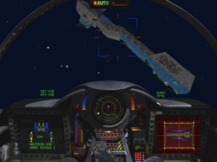 Das Cockpit aus WC 3: Heart of the Tiger.