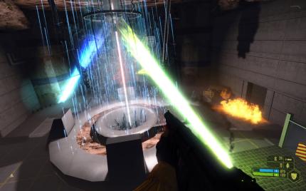 Screenshot aus der Crysis-Mod Red Mesa, die im Half-Life-Universum angesiedelt ist. 