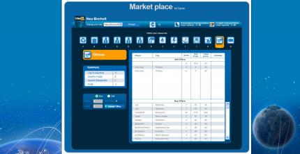 VON ZUHAUSE Handelsaufträge können Sie auch von einem PC aus geben, auf dem Cities XL nicht installiert ist. Einfach über Ihr Online-Profil.