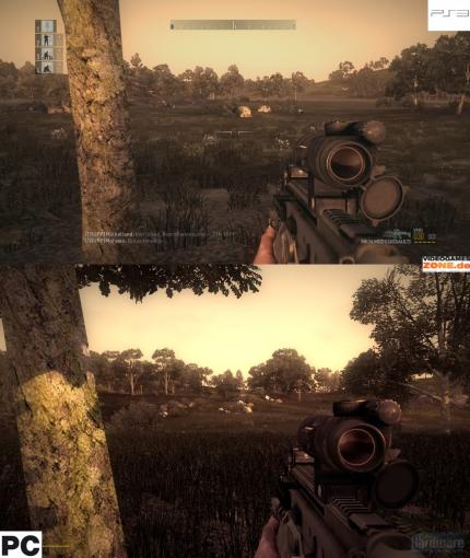 Operation Flashpoint: Dragon Rising PS3 vs. PC (16)
