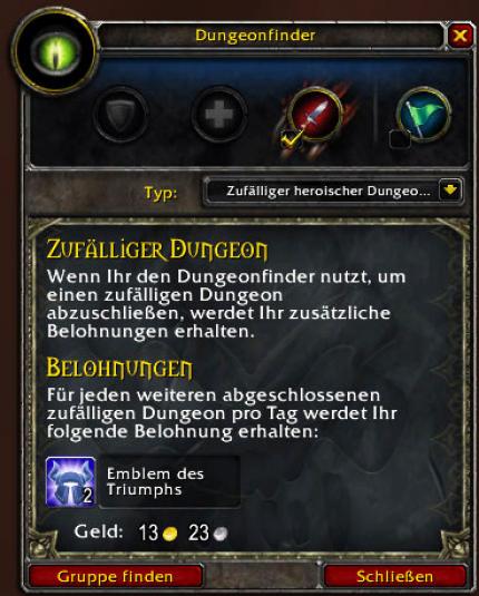 Der Dungeonfinder