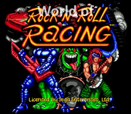 Löst das Fantasy-Genre an: World of Rock'n'Roll Racing.