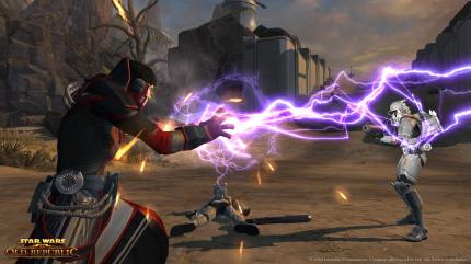 Die spielbare Klasse des Sith-Inquisitors: HD-Bilder zu Star Wars: The Old Republic.