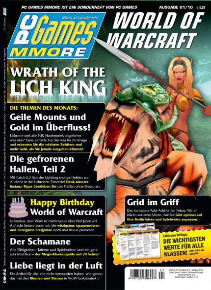 Die neue PC Games MMORE 01/10 ab Mittwoch im Handel.