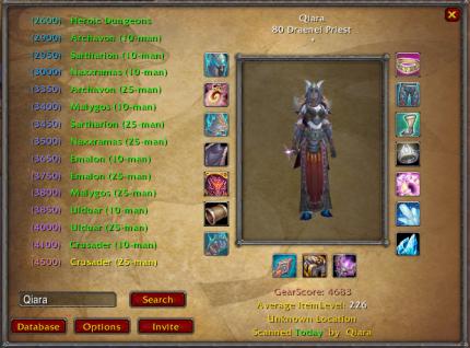 Gearscout für World of Warcraft